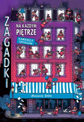 Okładka książki Kamienica szpiegów. Zagadki na każdym piętrze
