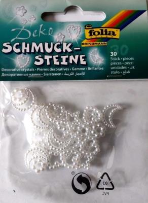 Opakowanie Kamyczki ozdobne perełki formy 30szt mix