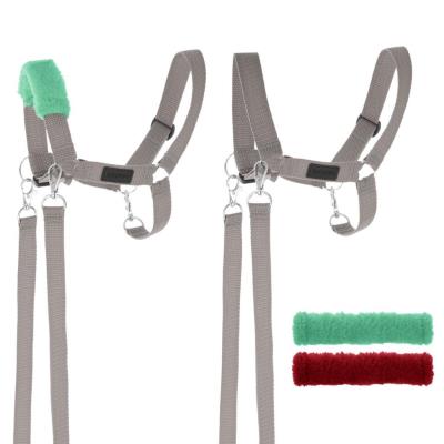 Opakowanie Kantar dla Hobby Horse wodze + futerka szary