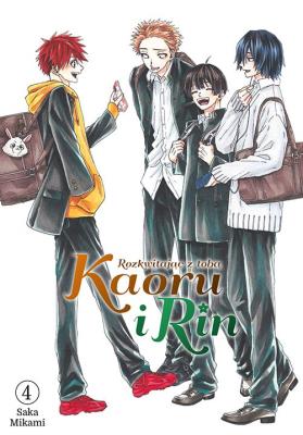 Kaoru i Rin. Rozkwitając z tobą. Tom 4. Autor: Saka Mikami. SmakLiter.pl Okładka książki Kaoru i Rin. Rozkwitając z tobą. Tom 4