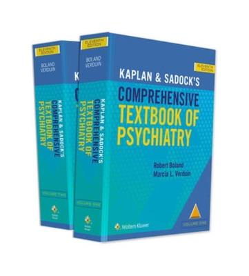 Kaplan and Sadock's Comprehensive Textbook of Psychiatry. Autor: Boland Robert, Verduin Marcia. SmakLiter.pl Okładka książki Kaplan and Sadock's Comprehensive Textbook of Psychiatry