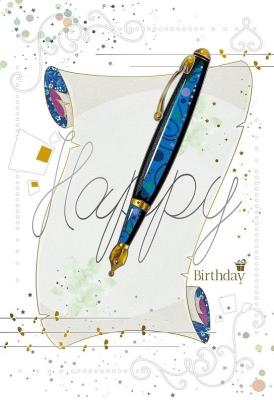 Opakowanie Karnet 12x18cm + koperta Pióro