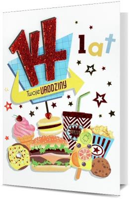 Okładka książki KARNET 14 URODZINY HM-100-762