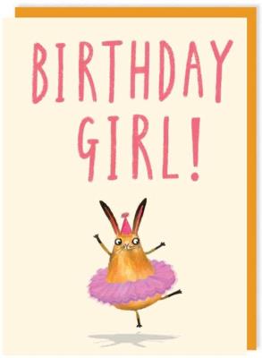 Opakowanie Karnet 210 Urodziny Króliczek - baletnica