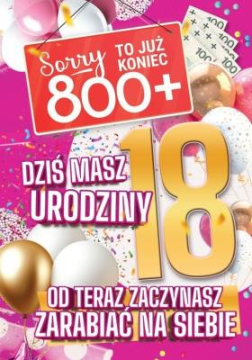 Opakowanie Karnet 2K na 18 Urodziny