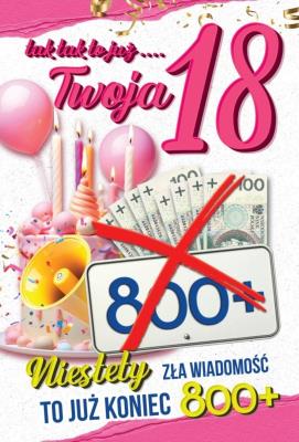 Opakowanie Karnet 2K Urodziny