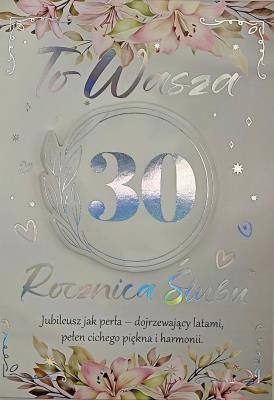 Opakowanie Karnet 3K Rocznica Ślubu