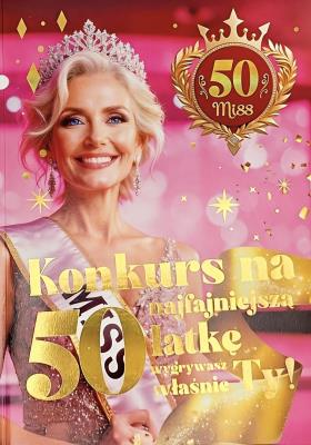 Opakowanie Karnet 6K z szarfą urodzinową