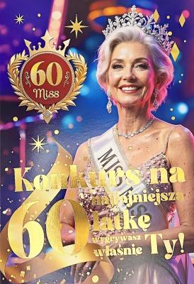 Opakowanie Karnet 6K z szarfą urodzinową