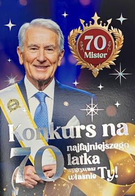 Opakowanie Karnet 6K z szarfą urodzinową