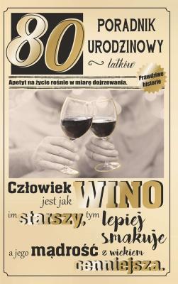 Opakowanie Karnet 80 Urodziny AB U20