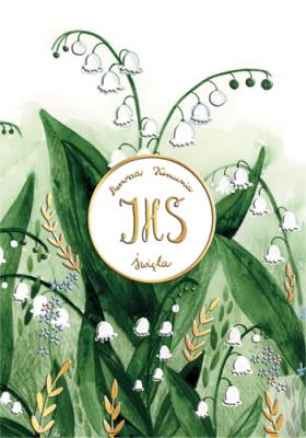 Opakowanie Karnet A5 Komunia. Konwalie