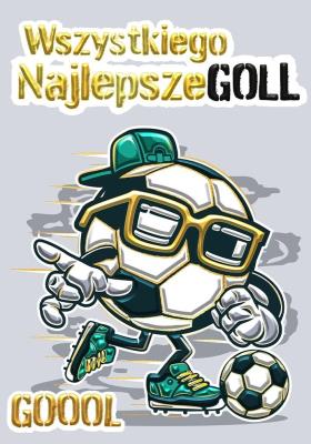 Opakowanie Karnet A5 Piłka na nogach