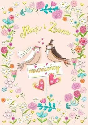 Karnet A5 Ślub Pan i Pani Słowikowa. Wydawca: Henry. SmakLiter.pl Opakowanie Karnet A5 Ślub Pan i Pani Słowikowa