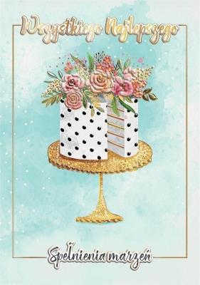 Karnet A5 Tort glamour. Wydawca: Henry. SmakLiter.pl Opakowanie Karnet A5 Tort glamour