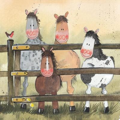 Karnet AC28 Konie i kuce. Wydawca: Alex Clark. SmakLiter.pl Opakowanie Karnet AC28 Konie i kuce