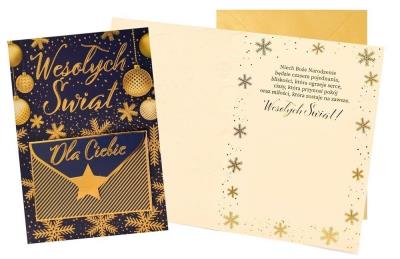 Opakowanie Karnet B6 Boże Narodzenie