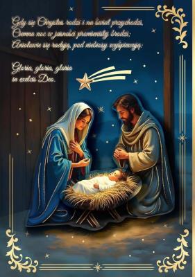 Opakowanie Karnet B6 Boże Narodzenie