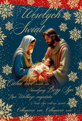 Opakowanie Karnet B6 Boże Narodzenie