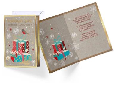 Opakowanie Karnet B6 Boże Narodzenie