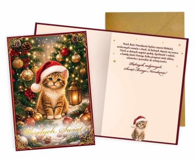 Opakowanie Karnet B6 Boże Narodzenie