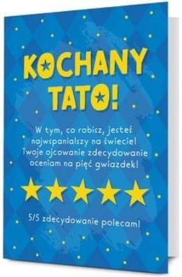 Opakowanie Karnet B6 Dzień Ojca