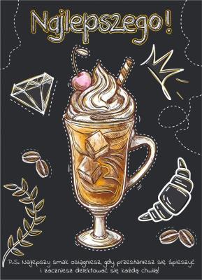 Opakowanie Karnet B6 Ice coffee
