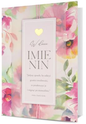 Opakowanie Karnet B6 Imieniny