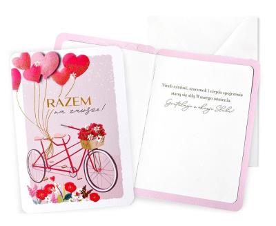 Opakowanie Karnet B6 Ślub