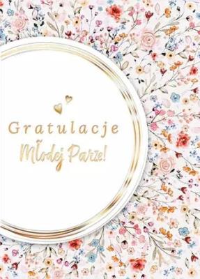 Karnet B6 Ślub Kwiatowa. Wydawca: Henry. SmakLiter.pl Opakowanie Karnet B6 Ślub Kwiatowa