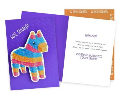 Opakowanie Karnet B6 Uniwersalny piniata