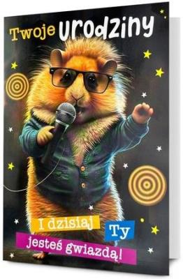 Opakowanie Karnet B6 Urodziny