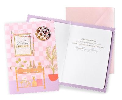 Opakowanie Karnet B6 Urodziny
