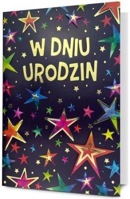 Opakowanie Karnet B6 Urodziny
