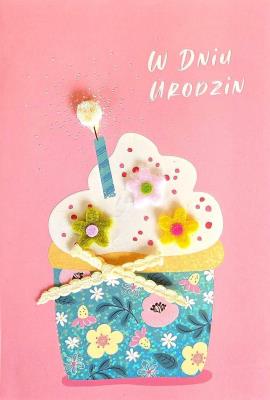 Opakowanie Karnet B6 Urodziny