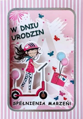 Opakowanie Karnet B6 Urodziny