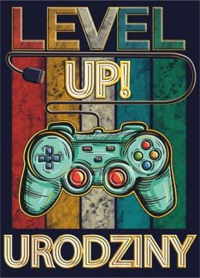 Opakowanie Karnet B6 Urodziny - Pad tęcza