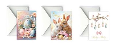 Opakowanie Karnet B6 Wielkanoc MIX