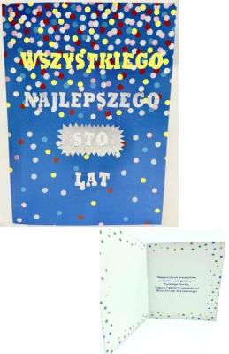 Zdjęcie produktu Karnet B6 Wszystkiego Najlepszego