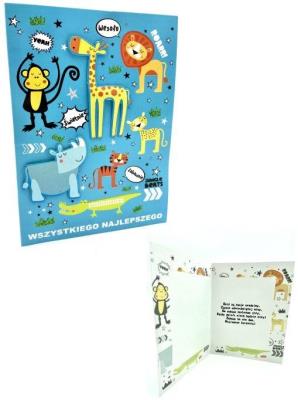 Zdjęcie produktu Karnet B6 Zwierzaki Afryka