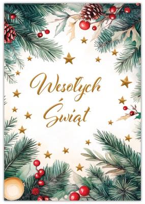 Karnet Boże Narodzenie. Wydawca: Trend. SmakLiter.pl Opakowanie Karnet Boże Narodzenie