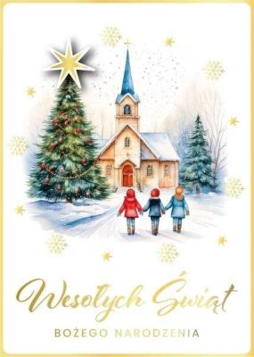 Karnet Boże Narodzenie. Wydawca: Armin Style. SmakLiter.pl Opakowanie Karnet Boże Narodzenie