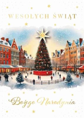 Opakowanie Karnet Boże Narodzenie