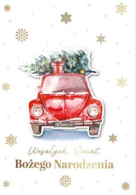 Opakowanie Karnet Boże Narodzenie