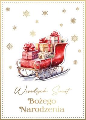 Opakowanie Karnet Boże Narodzenie