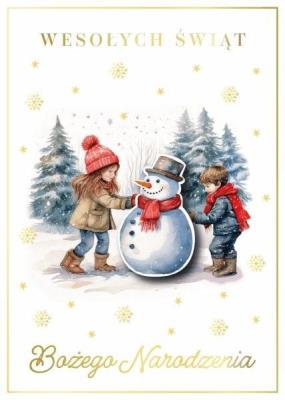 Opakowanie Karnet Boże Narodzenie