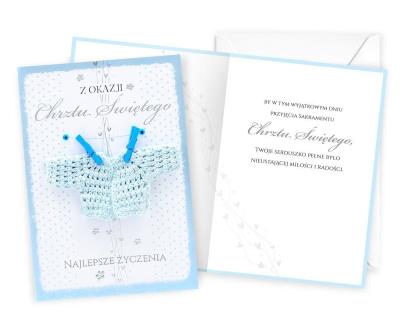 Opakowanie Karnet Chrzest