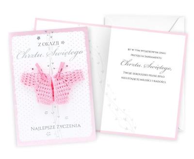 Opakowanie Karnet Chrzest