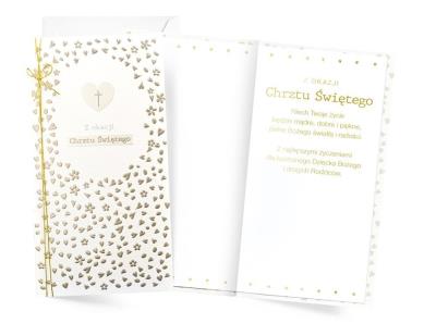 Opakowanie Karnet Chrzest