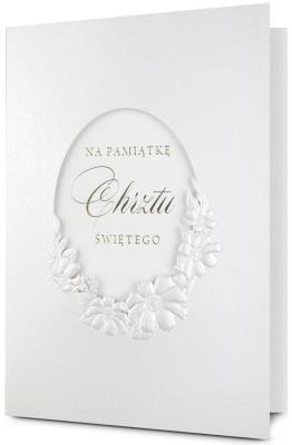 Opakowanie Karnet Chrzest